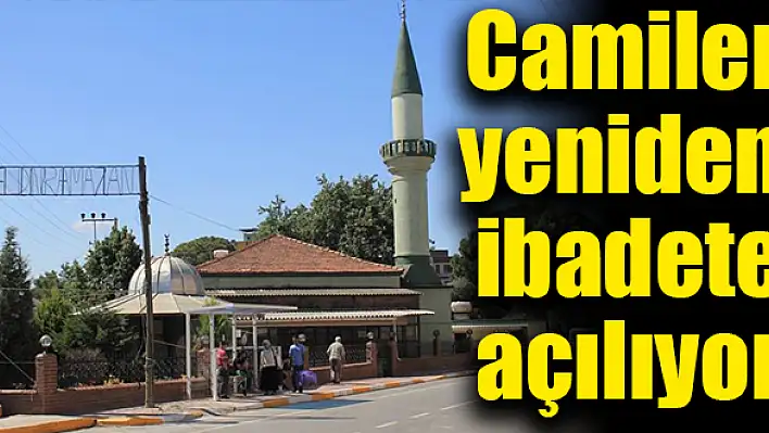 Torbalı’da açılacak camiler belli oldu