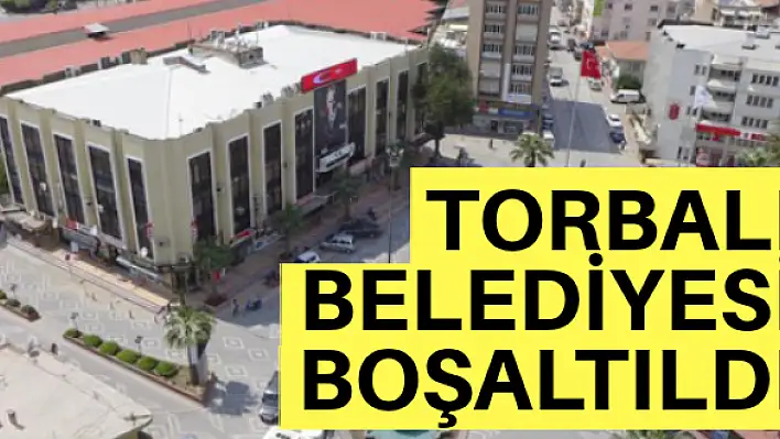 Torbalı'da belediye deprem nedeniyle taşındı