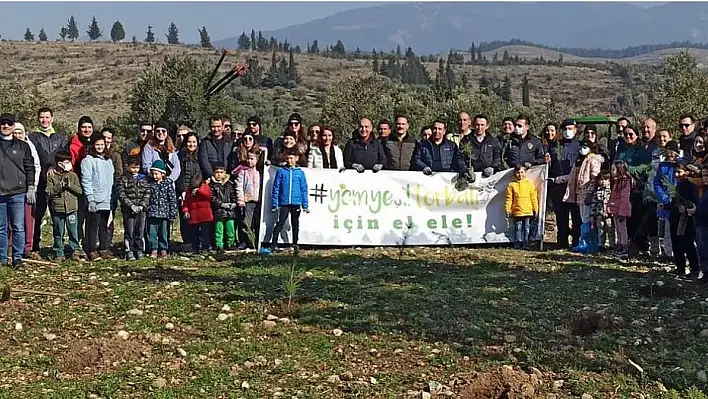 Torbalı'da fidan dikme etkinliği