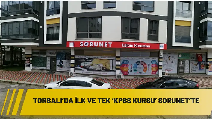 Torbalı'da ilk ve tek 'KPSS kursu' Sorunet'te