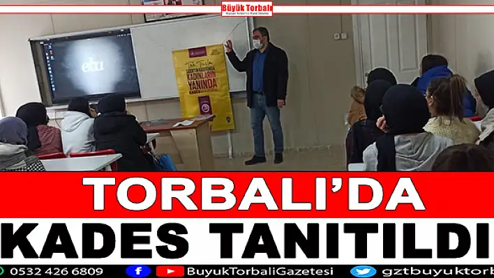 Torbalı'da KADES bilgilendirme semineri verildi