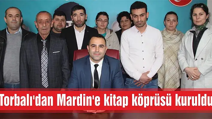 Torbalı'dan Mardin'e kitap köprüsü kuruldu