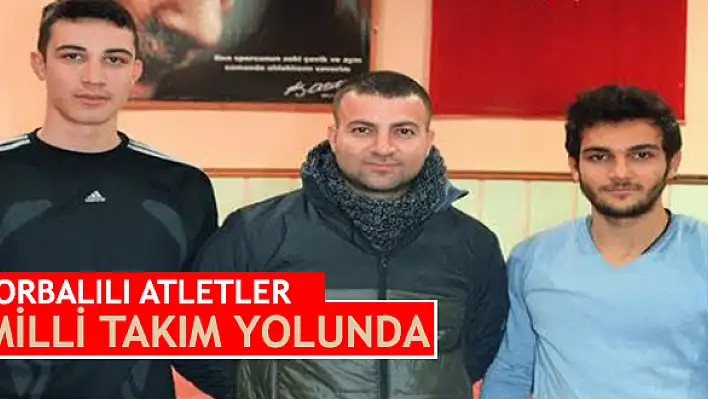 Torbalılı atletler milli takım yolunda