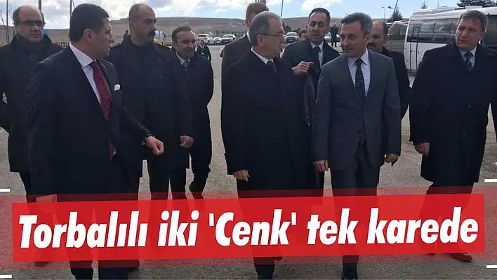 Torbalılı iki 'Cenk' tek karede