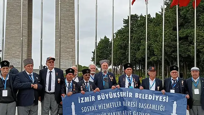 Torbalı'nın gazileri Çanakkale'de