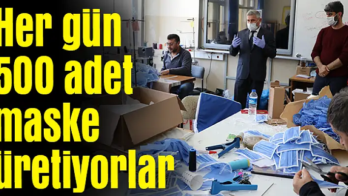 Torbalı'nın maske ihtiyacını karşılıyorlar