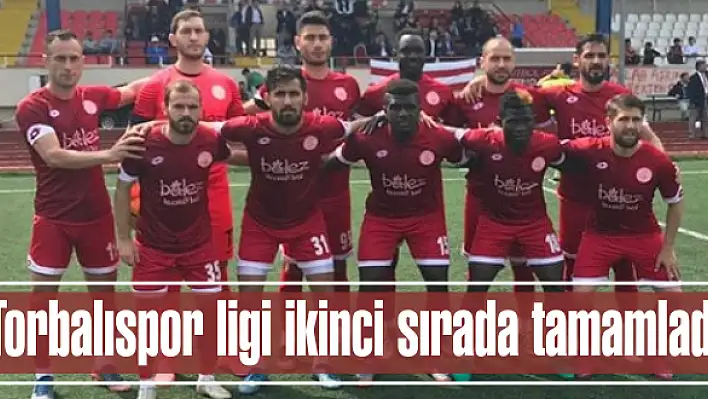 Torbalıspor ligi ikinci sırada tamamladı