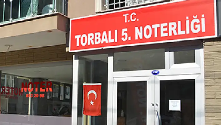 Torbalı'ya 5.Noter!