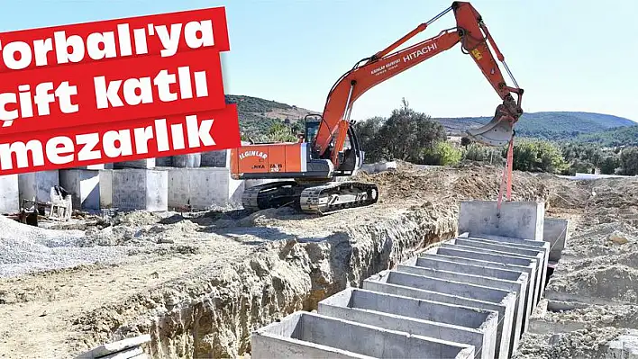 Torbalı'ya çift katlı mezarlık