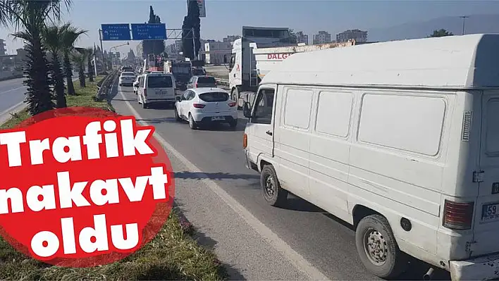 Trafik nakavt oldu