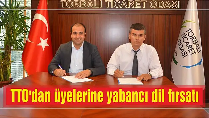 TTO'dan üyelerine yabancı dil fırsatı