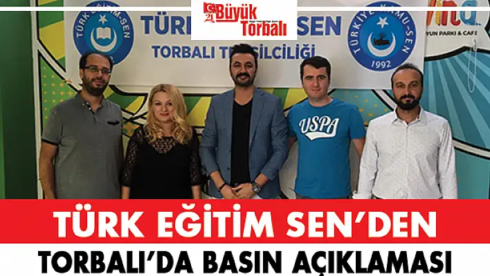 Türk Eğitim Sen'den basın açıklaması