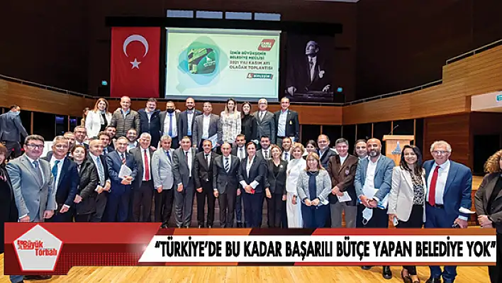  'Türkiye'de bu kadar başarılı bütçe yapan belediye yok'