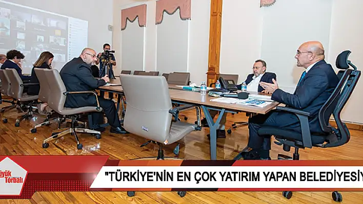 “Türkiye’nin en çok yatırım yapan belediyesiyiz”