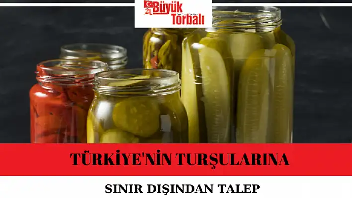 Turşu ihracatı 300 milyon dolara yükseldi