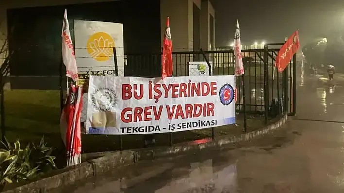 Torbalı'da tütün işçileri greve çıktı