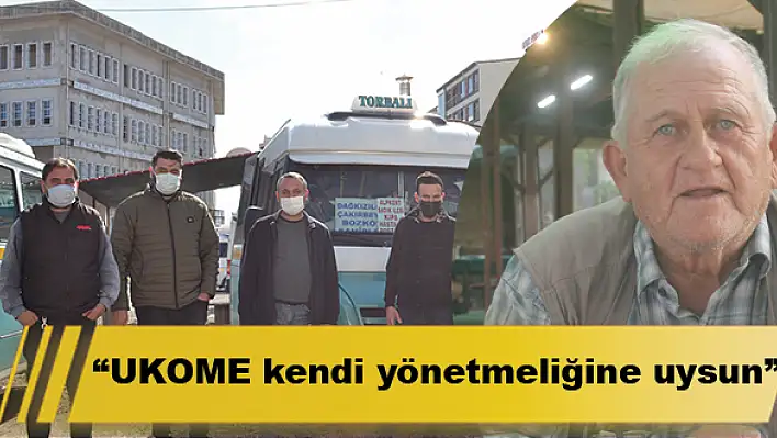 'UKOME kendi yönetmeliğine uysun'