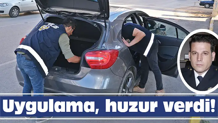 Uygulama, huzur verdi!