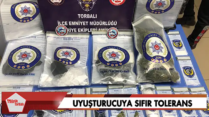 Uyuşturucuya sıfır tolerans