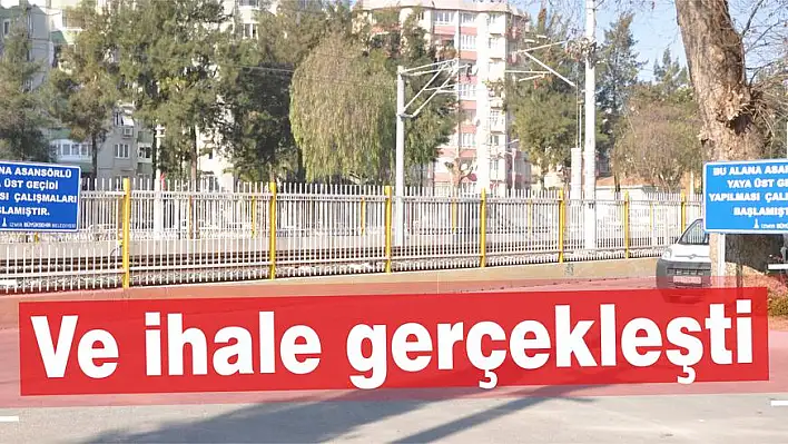 Ve ihale gerçekleşti