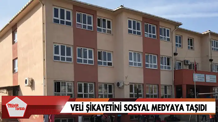 Veli şikayetini sosyal medyaya taşıdı