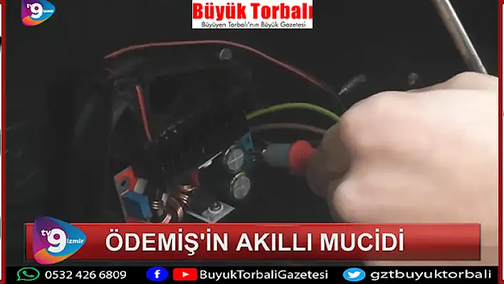 VİDEO HABER – Ödemiş’in akıllı mucidi