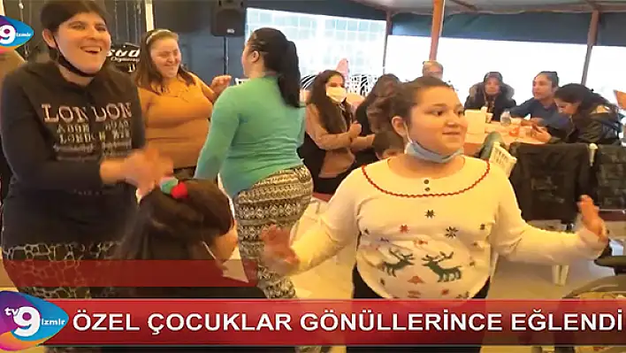 VİDEO HABER – Özel çocuklar gönüllerince eğlendi