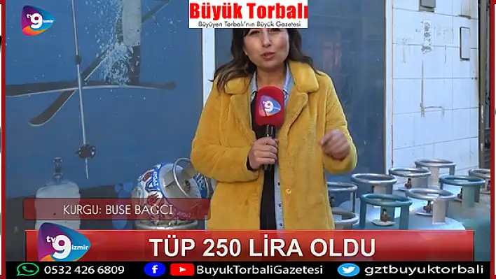 VİDEO HABER – Tüp 250 lira oldu