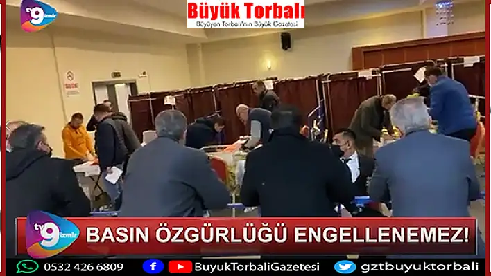 VİDEO HABER – TV9 İZMİR: Basın özgürlüğü engellenemez