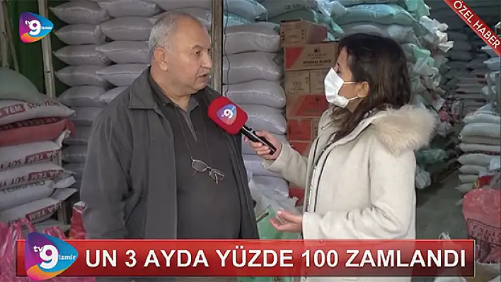 VİDEO HABER – Un 3 ayda yüzde 100 zamlandı!