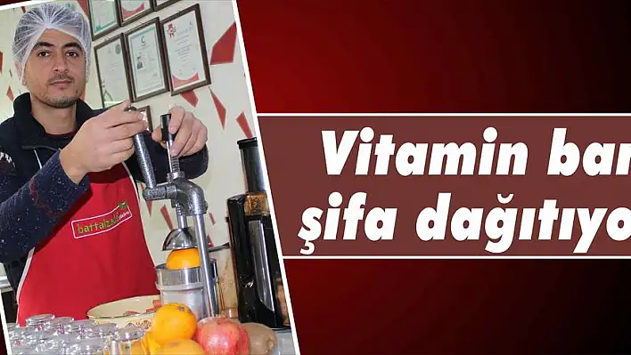 Vitamin bar şifa dağıtıyor