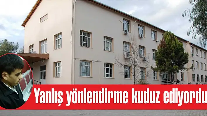 Yanlış yönlendirme kuduz ediyordu