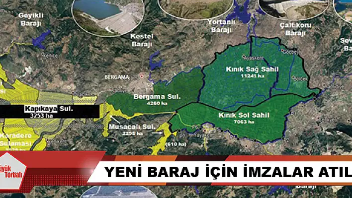 Yeni baraj için imzalar atıldı