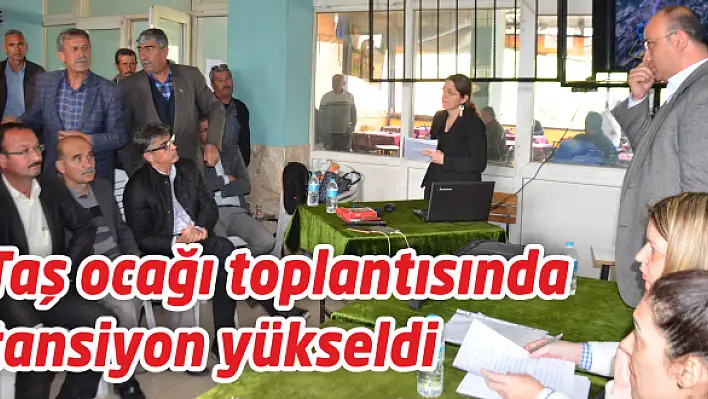 Yetkililer sorunları dinledi