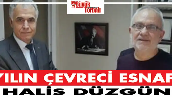 Yılın çevreci esnafı Halis Düzgün