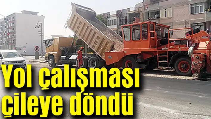 Yol çalışması çileye döndü