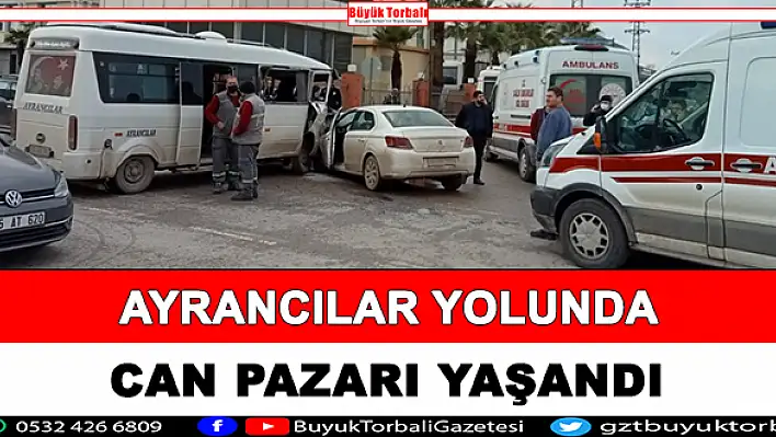 Yolda can pazarı yaşandı