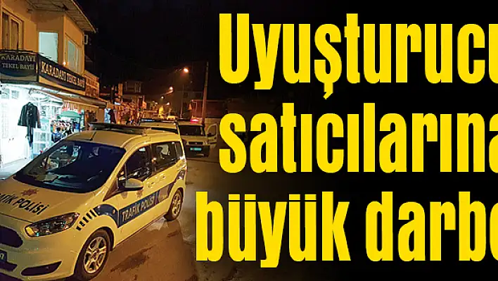 Yüklü miktarda uyuşturucu ele geçirildi