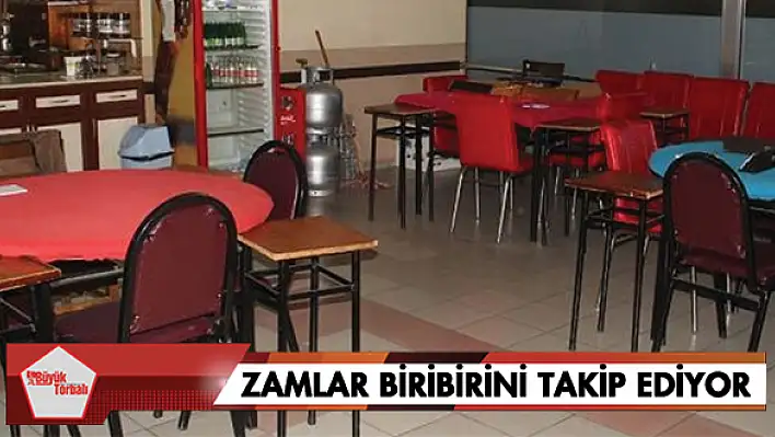 Zamlar birbirini takip ediyor