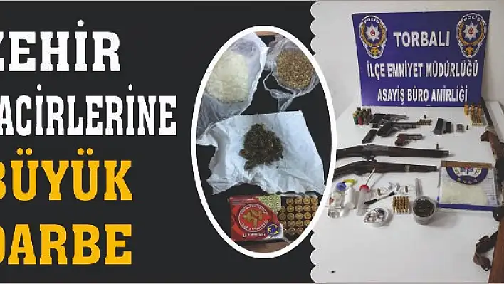 Zehir tacirlerine büyük darbe