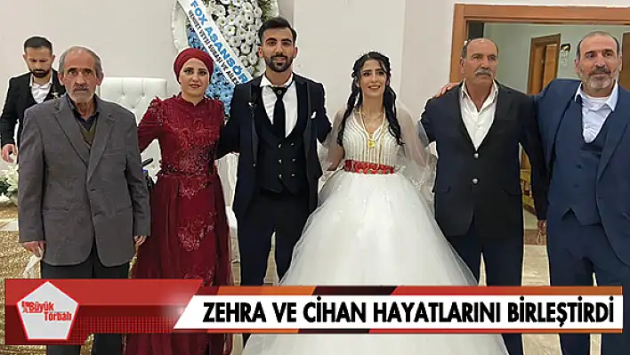 Zehra ve Cihan hayatlarını birleştirdi