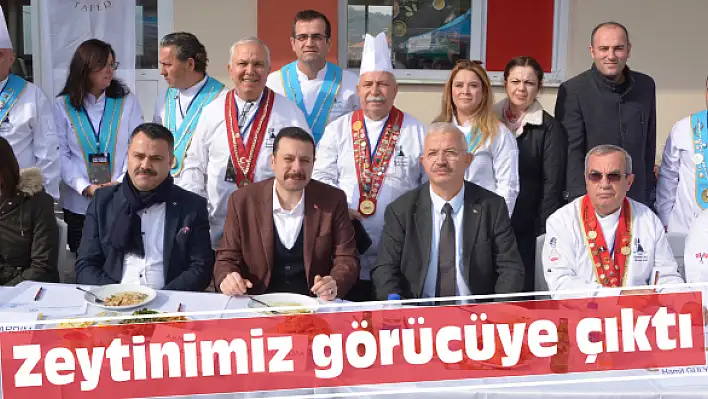 Zeytinimiz görücüye çıktı