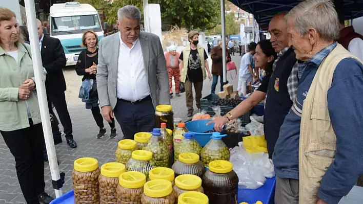 Zeytinin festivali Saipler'i canlandırdı