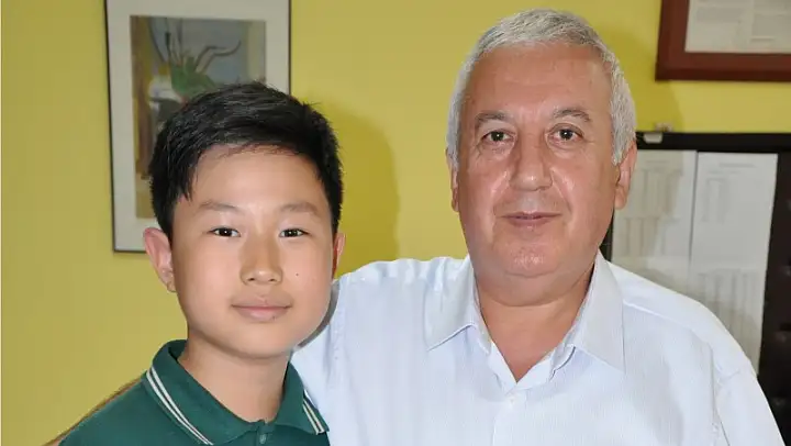 Çetineller'in Koreli öğrencisi