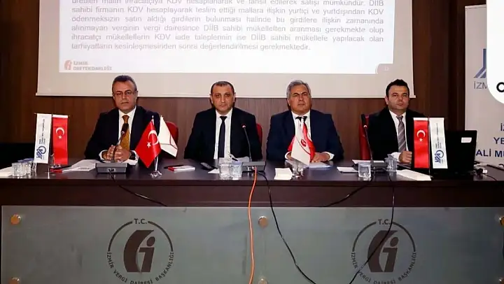İzmir Defterdarlığı ile İzmir YMMO'dan ortak toplantı: KDV iadeleri masaya yatırıldı