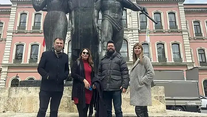 Uluslararası Mitoloji Film Festivali ekibi Hattuşa Sergisinde: Akademik iş birliği için ilk adım atıldı
