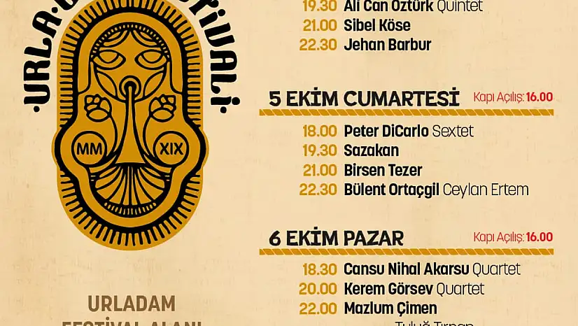 6. Urla Caz Festivali Başlıyor
